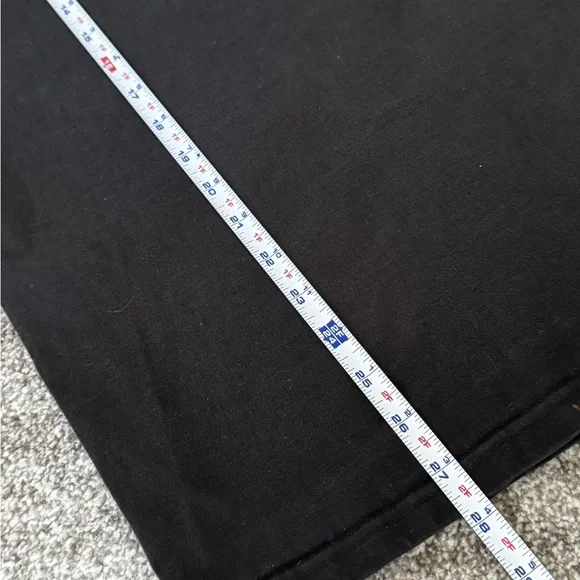 Black ACNE DE LA VIE ADLV Black Teddy Cotton Oversized Graphic Tee Mens1 Med/Lg - Picture 6 of 12